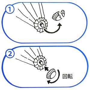 WAKI 和気産業 傘修理 石突き 平型 6m...の詳細画像5