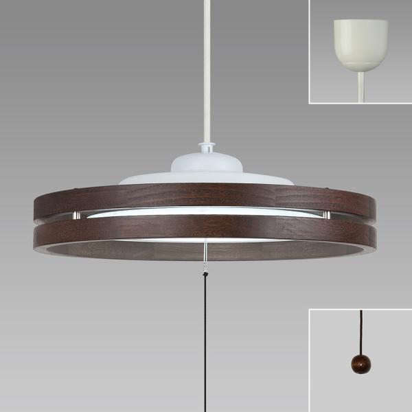 Hotalux ホタルクス HCDB0854　LEDペンダント 〜8畳 オーク調木製枠（2段） ダー...