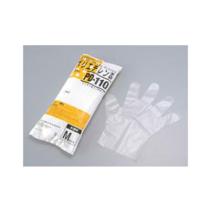 DUNLOP ダンロップホームプロダクツ ポリエチレン手袋（１００枚入）PD-110　ブルー　M