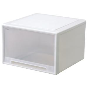 TENMA 天馬 Fits フィッツケース　45-45L 幅45×奥行45×高さ30cm ホワイトクリア