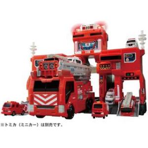 TAKARATOMY タカラトミー  トミカワールド 変形出動! ビッグファイヤー&amp;コマンドステーシ...