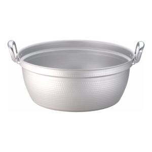 業務用　アルミ鍋 大鍋54cm　No.2 DON /即納/ アルミ 料理鍋 54cm 日本製 / 打出料理鍋 両手鍋 円付鍋 段