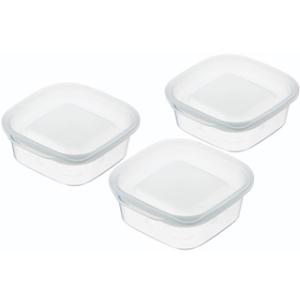 inomata イノマタ化学 楽ちん スクエア90ml 3PC クリアーW #1843