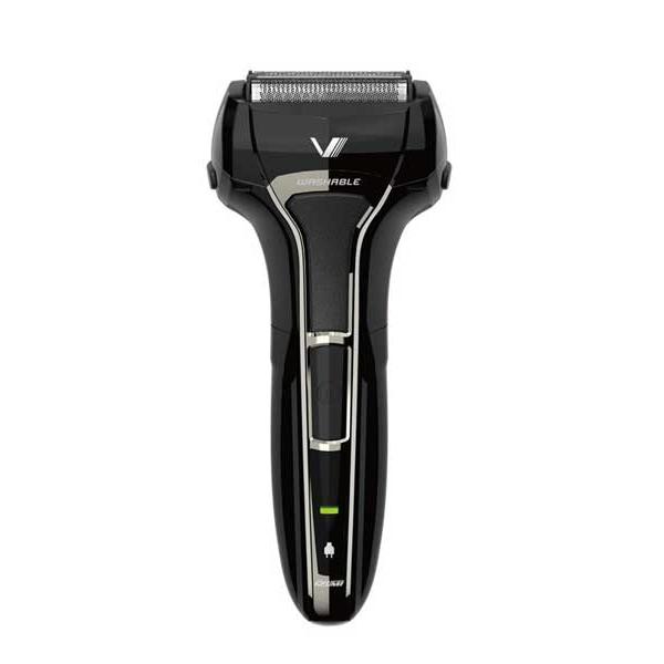 マクセルイズミ IZF-V533R-K(ブラック)　往復式シェーバー ソリッドシリーズ　3枚刃モデル