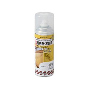 SUNDAY PAINT サンデーペイント  油性木部ウレタンニススプレー 透明 400ml｜murauchi