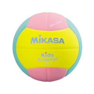 MIKASA/ミカサ  ドッジボール スマイルドッジボール2号 イエロー×ピンク  SD20YP｜murauchi