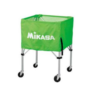 MIKASA/ミカサ 器具 ボールカゴ 屋外用（フレーム・幕体・キャリーケース3点セット） ライトグリーン BCSPHL-LG｜murauchi