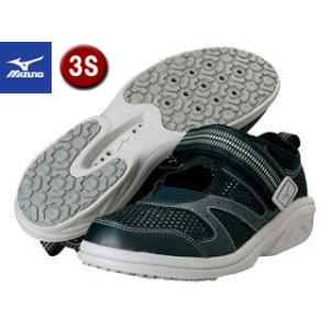 ミズノ mizuno  【ユニセックス】アクア ウォーキング2 【3S/21.5-22.0cm】【2E相当】【ブラック】 N1GA1400｜murauchi