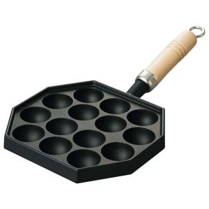 岩鋳（IWACHU） 南部鉄器 たこ焼き器 『 たこやき23穴 』 IH対応（100