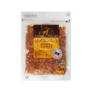 KPF 九州ペットフード株式会社 ササミふりかけ 食べやすい小粒タイプ お徳用タイプ 230g
