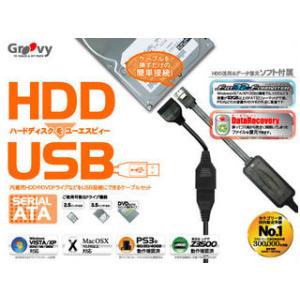 Groovy グルービー ハードディスク簡単接続セット UD-505SAの商品画像