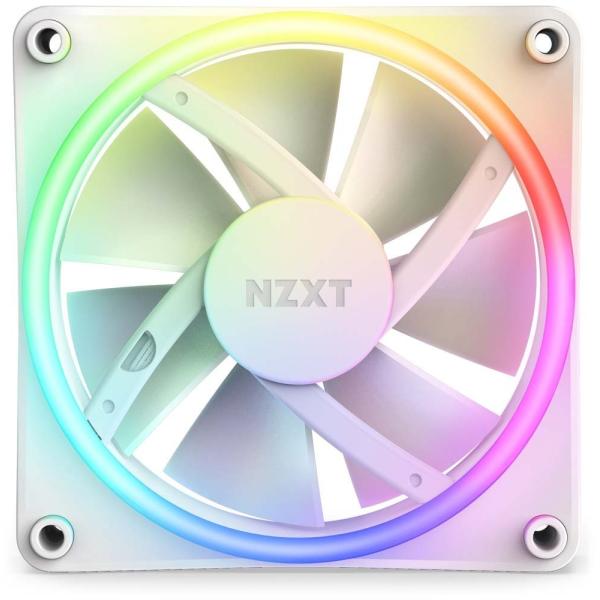 NZXT ケースファン F120 RGB DUO White 120mm・ホワイト RF-D12SF...