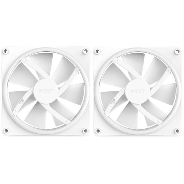 NZXT ケースファン F140 RGB DUO Twin Pack White 140mmx2パッ...