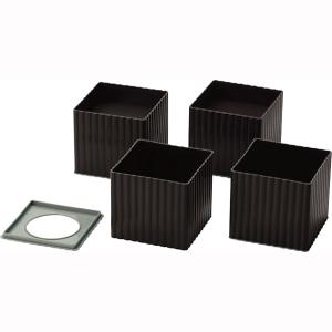 ISHIMARU/石丸合成樹脂  H-2222　NEWハイヒール100 （テーブル用継ぎ足、コタツ継ぎ足、高さ調節）