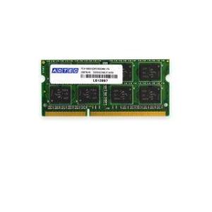 ADTEC アドテック  ノートPC用メモリ PC3-10600 204pin SO-DIMM 4GB 6年保証 ADS10600N-4G｜murauchi