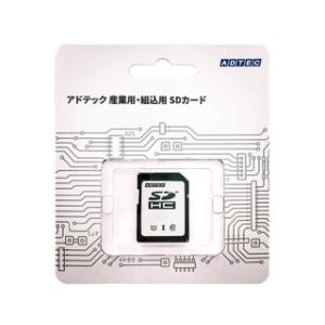 ADTEC アドテック  産業用 組込用 高耐久 メモリーカード SDHCカード SLC 16GB EHC16GSITFCECDZ｜murauchi