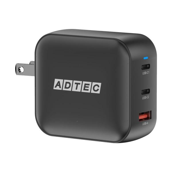 ADTEC アドテック APD-V100AC2-BK Power Delivery対応 GaN AC...