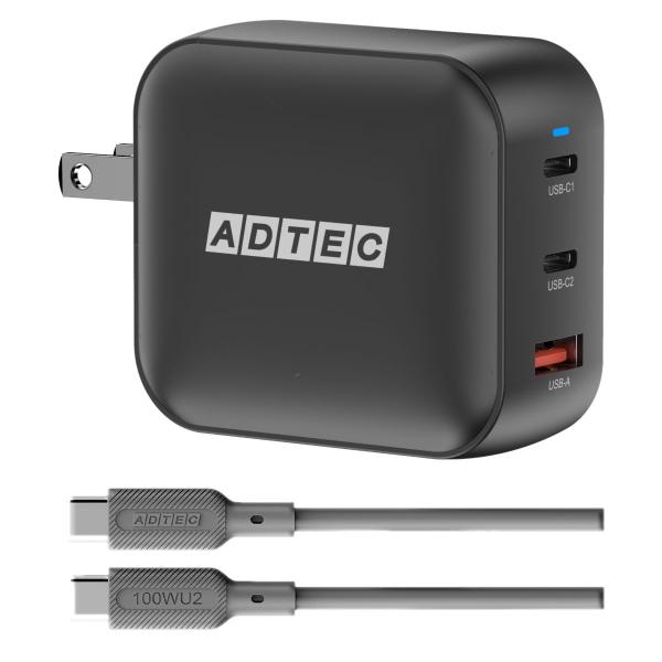 ADTEC アドテック APD-V100AC2-BK-SCU2 Power Delivery対応 G...