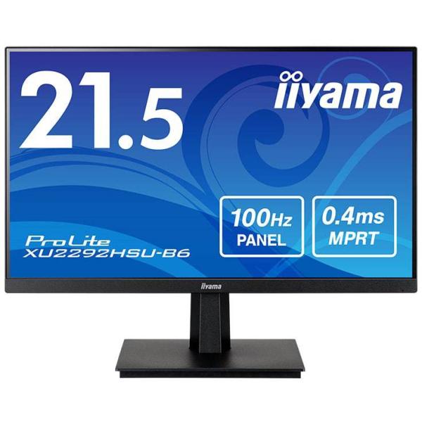 iiyama 飯山 フルHD対応 21.5型液晶ディスプレイ/ブラック/スピーカー/IPS XU22...