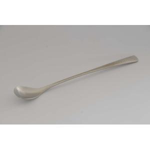 ワダコーポレーション 18-8 和味（凛）槌目入 ソーダスプーン
