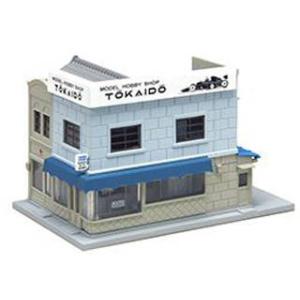 KATO カトー  看板建築の角店3(モルタル・右) 23-478