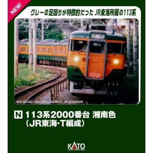 KATO カトー 113系 2000番台 湘南色(JR東海・T編成) 4両セット 10-1956｜murauchi