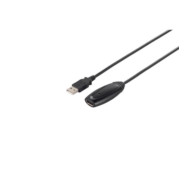 BUFFALO バッファロー BSUAAR250BK USB2.0リピーターケーブル(A to A)...