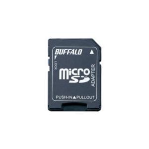 BUFFALO/バッファロー microSDカード→SDカード変換アダプター BSCRMSDA