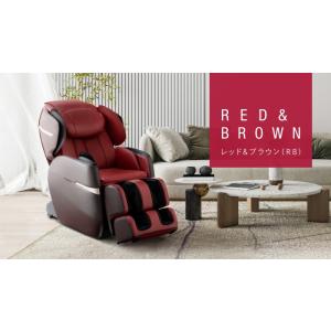 フジ医療器 AS-R710-RB(レッド×ブラウン)　マッサージチェア M25 CYBER-RELA...