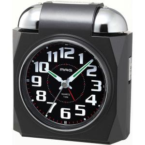 ノア精密 【正規品】NOA クロック T-656 BK-Z 大音量 目覚まし時計 MAG