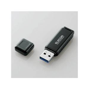 ELECOM エレコム  USBフラッシュ/HSU/64GB/USB3.0/ブラック MF-HSU3...