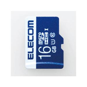 ELECOM エレコム  データ復旧microSDHCカード(UHS-I U1) 16GB MF-MS016GU11R｜murauchi