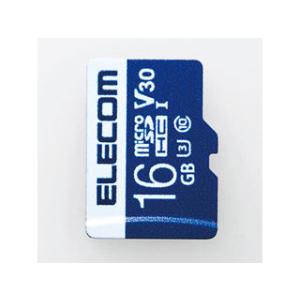 ELECOM エレコム データ復旧microSDHCカード UHS-I U3 V30 16GB MF...
