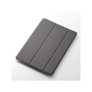 ELECOM エレコム 9.7インチ iPad/フラップカバー/背面クリア/2アングル/ブラック T...