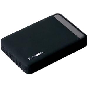 ELECOM エレコム  ポータブルハードディスク/USB3.0/ハードウェア暗号化/管理ソフト対応/3年保証/2TB ELP-S020T3｜murauchi