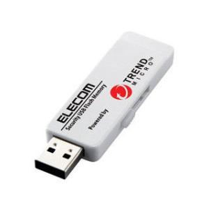 ELECOM エレコム 受注生産商品 セキュリティ付USB3.0メモリ(トレンドマイクロ)/16GB...