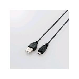 ELECOM エレコム MPA-AMBXLP20BK 極細Micro-USB(A-MicroB)ケーブル/2.0m ブラック｜murauchi