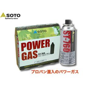 SOTO ソト  ST-7601 パワーガス ST-760 3本パック 【CB缶（カセットガスボンベ...