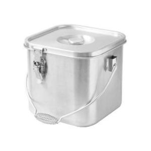 送料無料! IH対応 19-0クロムステンレス給食缶(汁食缶)20L・30cm(1