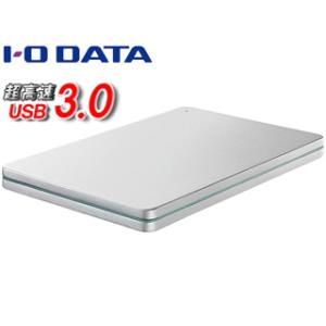 I・O DATA アイ・オー・データ USB3.0対応ポータブルハードディスク 1TB Silver...