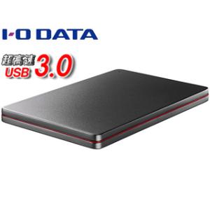 I・O DATA アイ・オー・データ  USB3.0対応ポータブルハードディスク 2TB Black×Red カクうす HDPX-UTS2K｜murauchi