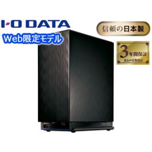 I・O DATA アイ・オー・データ Web限定モデル デュアルコアCPU搭載 ネットワーク接続HDD（NAS） 2ドライブ 8TB HDL2-AAX8/E｜murauchi