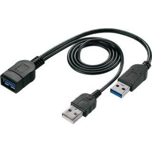 I・O DATA アイ・オー・データ USB電源補助ケーブル UPAC-UT07M