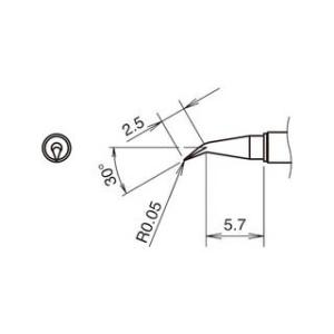 HAKKO 白光 こて先JS型 350℃ T38-03JS