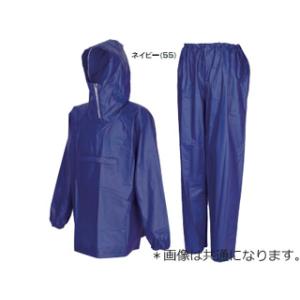 KAJIMEIKU カジメイク  EVA防水ヤッケ＆パンツ 1555 ネイビー(55) L