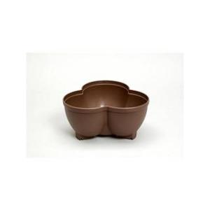 山田化学 連結鉢タワーポット チョコブラウン No.583 tw 鉢を積み重ね