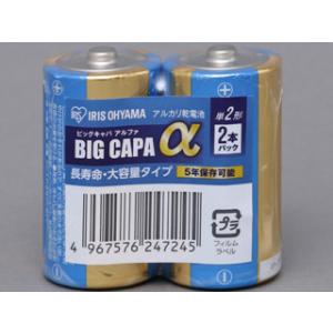 IRIS OHYAMA/アイリスオーヤマ  アイリス　LR14IB/2S　単2アルカリ乾電池 【BI...