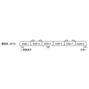 Microace マイクロエース  都営三田線6300形 3次車 6330F 6両セット　A8775｜murauchi