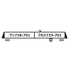 MICRO ACE マイクロエース 719系700番代 フルーティアふくしま 2両セット A7042