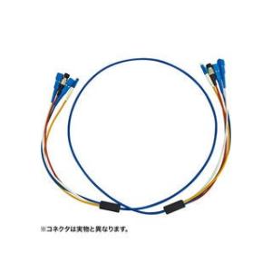 サンワサプライ  ロバスト光ファイバケーブル（5m・ブルー） HKB-FCFCRB1-05｜murauchi
